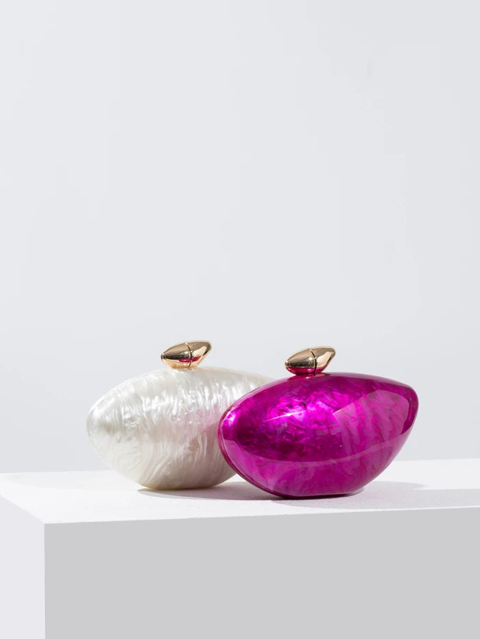 Acrylic Egg-Shaped Clutch